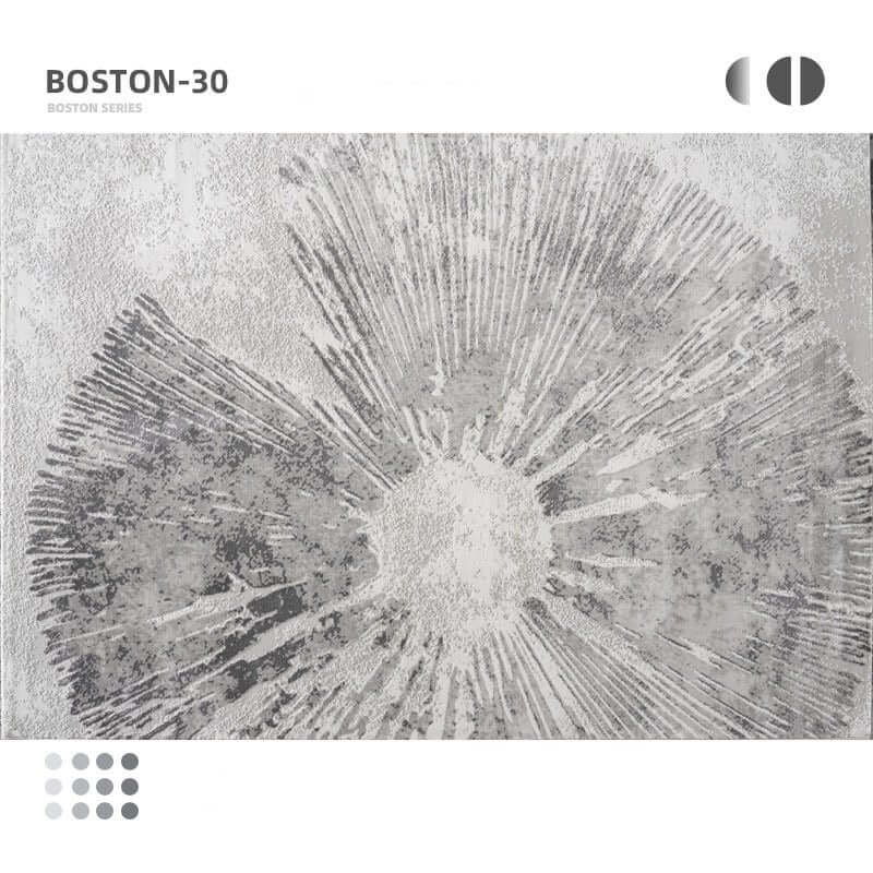 พรม MJhomedesigns Boston Series 30 ขนาด 160x230 ซม. เทา